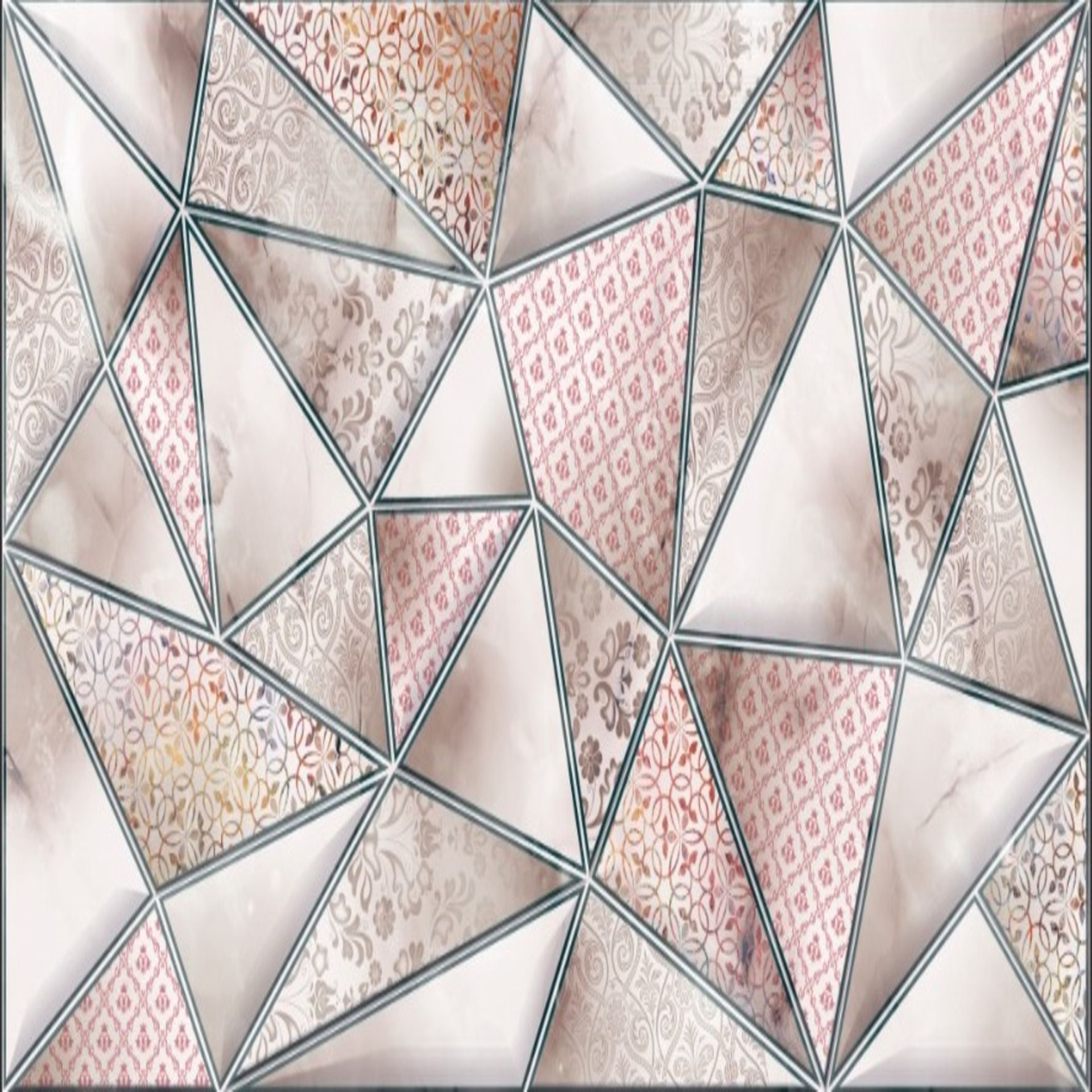 Mosaic pattern abstract wallpaper