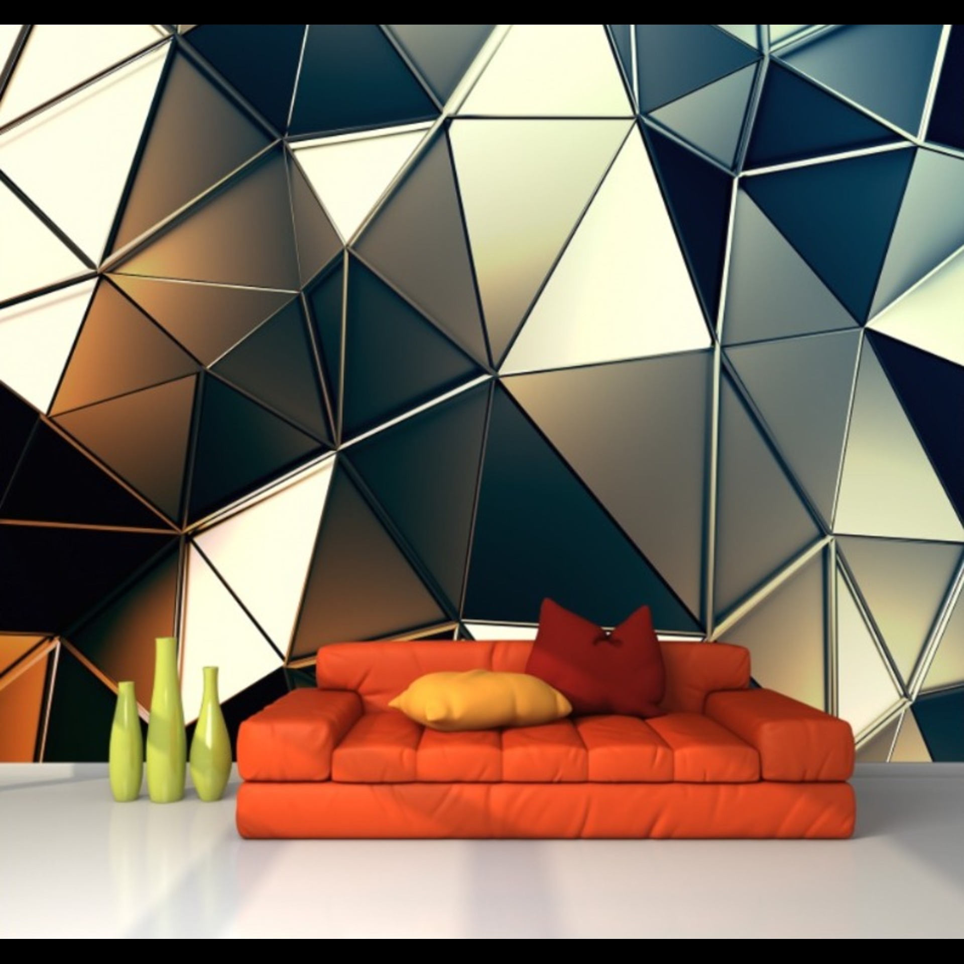 Scandinavian style wallpaper